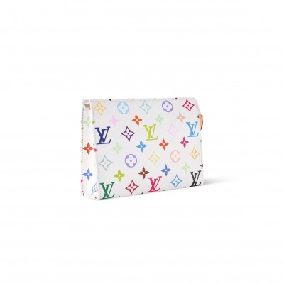LOUIS VUITTON MURAKAMI LV X TM TOILETRY POUCH 19 M28241 (19*15*6cm)